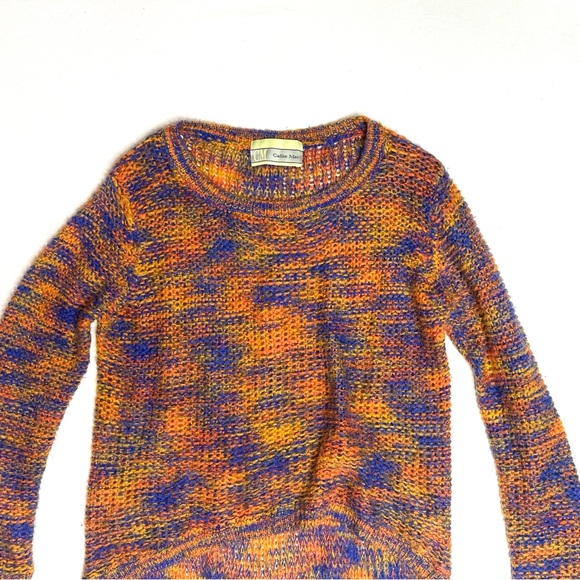Callie Mac Sweaters - Vintage Callie Mac Multcolor Knit Women's Sweater Size S/M